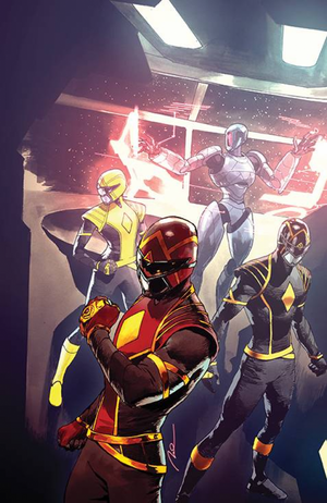 Power Rangers #11 (Parel Virgin Variant)