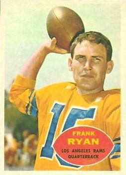 Frank Ryan 1960 Topps #62 Sports Card