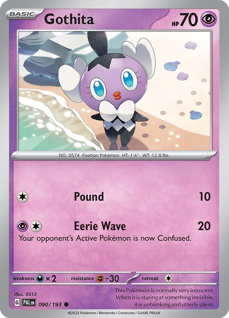 Gothita (90/193) - Paldea Evolved Pokémon Card