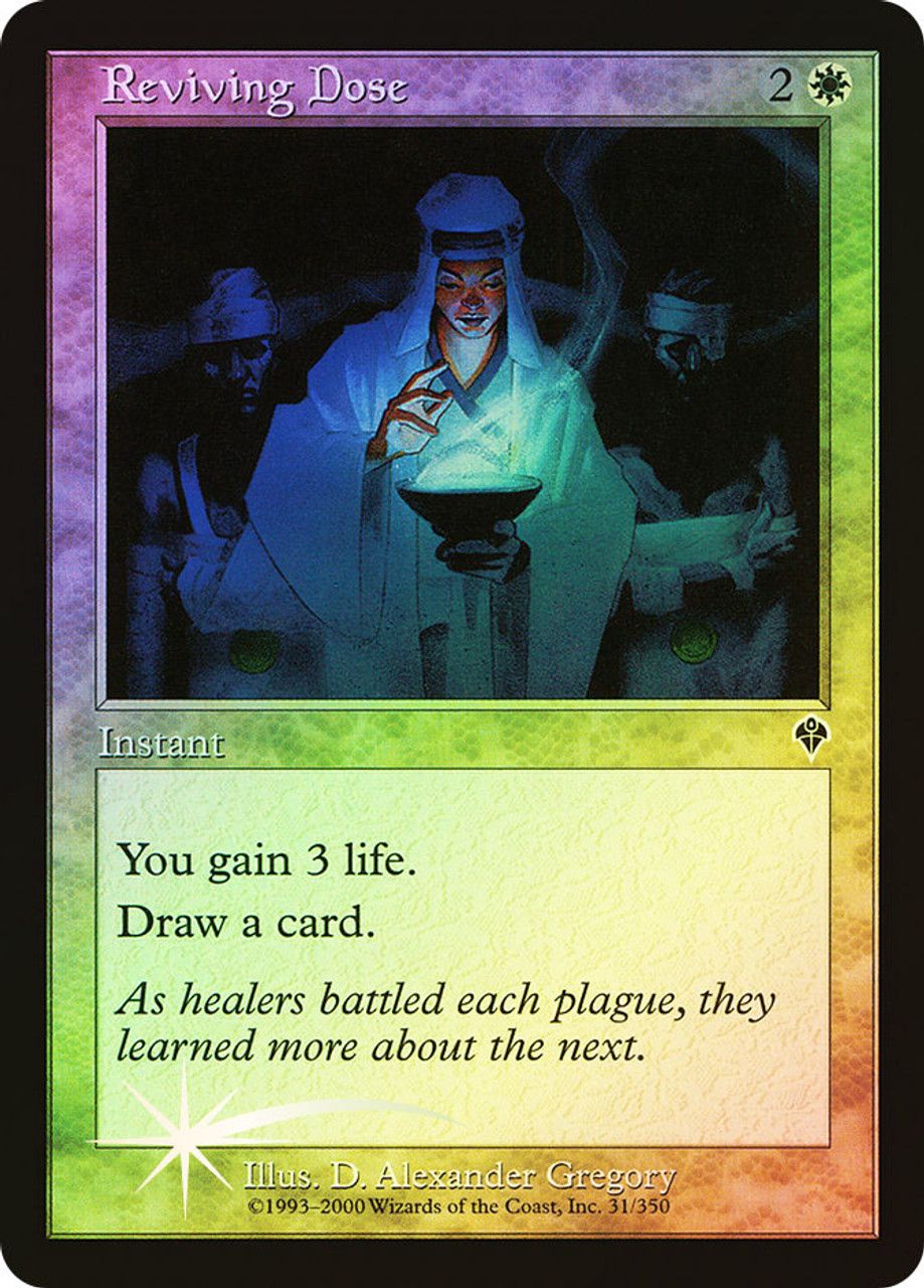 Reviving Dose (Invasion - Foil) Trading Card