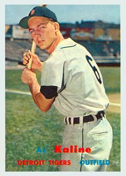 Al Kaline 1957 Topps #125 Sports Card