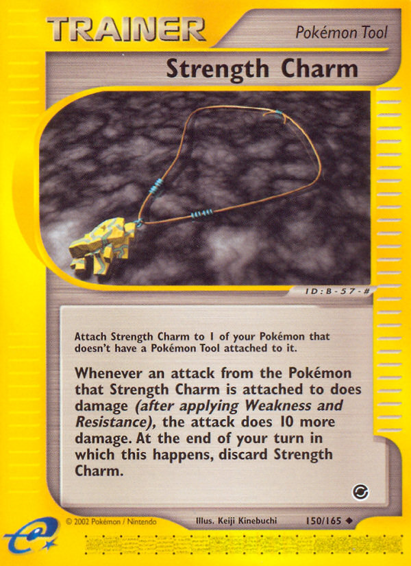 Strength Charm (Trainer: Pokémon Tool) (150/165) - Expedition Base Set Pokémon Card