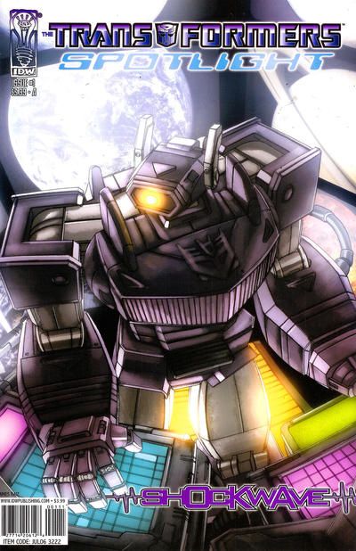 Transformers Spotlight: Shockwave #1 Comic