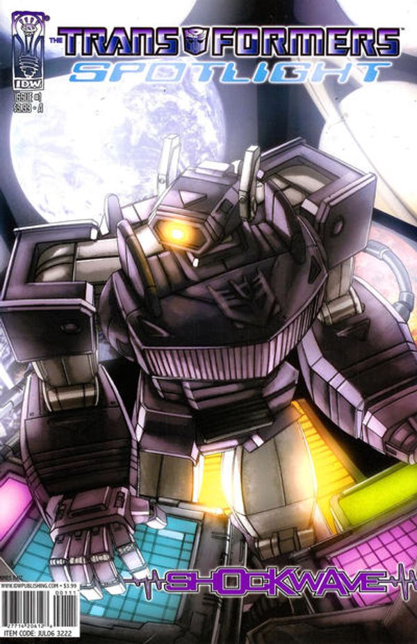Transformers Spotlight: Shockwave #1
