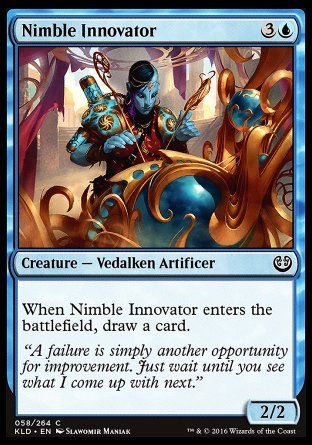 Nimble Innovator (Kaladesh) Trading Card