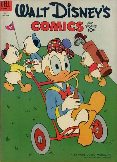 Walt Disney's Comics and Stories #164 Comic