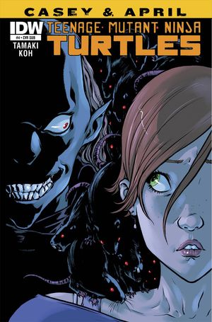 Teenage Mutant Ninja Turtles: Casey and April #4 (Subscription Variant)