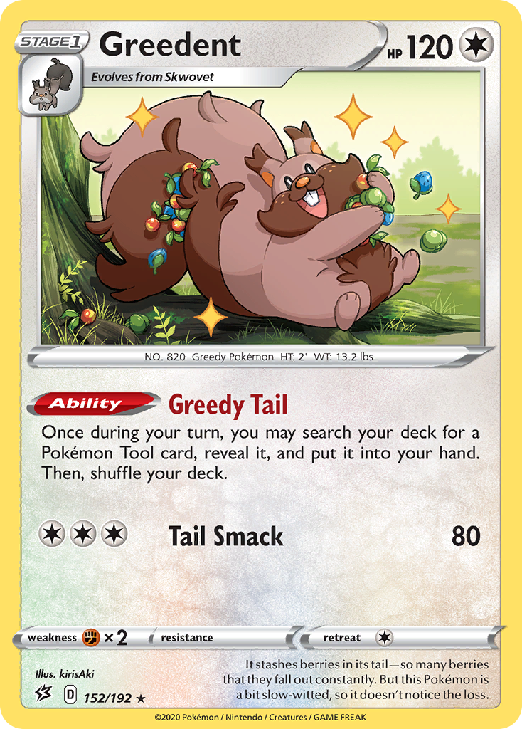 Skwovet Pokémon Card