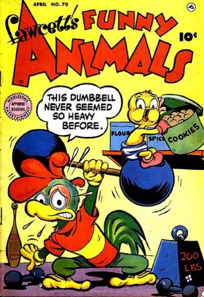 Fawcett's Funny Animals #70 Comic