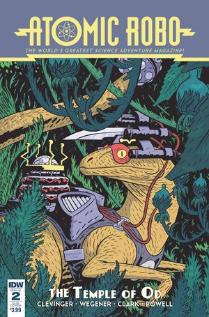 Atomic Robo And The Temple Of Od #2 (Subscription Variant)