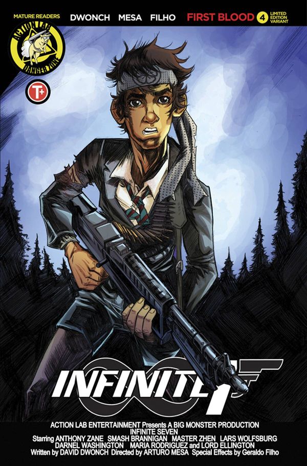 Infinite Seven #4 (Cover B Mesa Movie Poster)