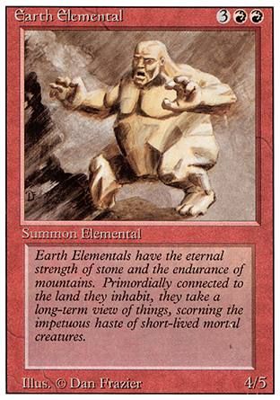 Earth Elemental (Revised Edition) Trading Card