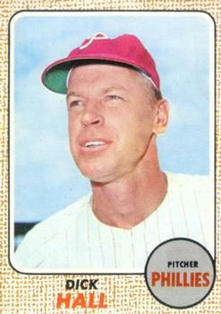 Dick Hall 1968 Topps #17 Sports Card