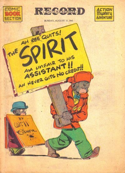 Spirit Section #8/17/1941 Comic