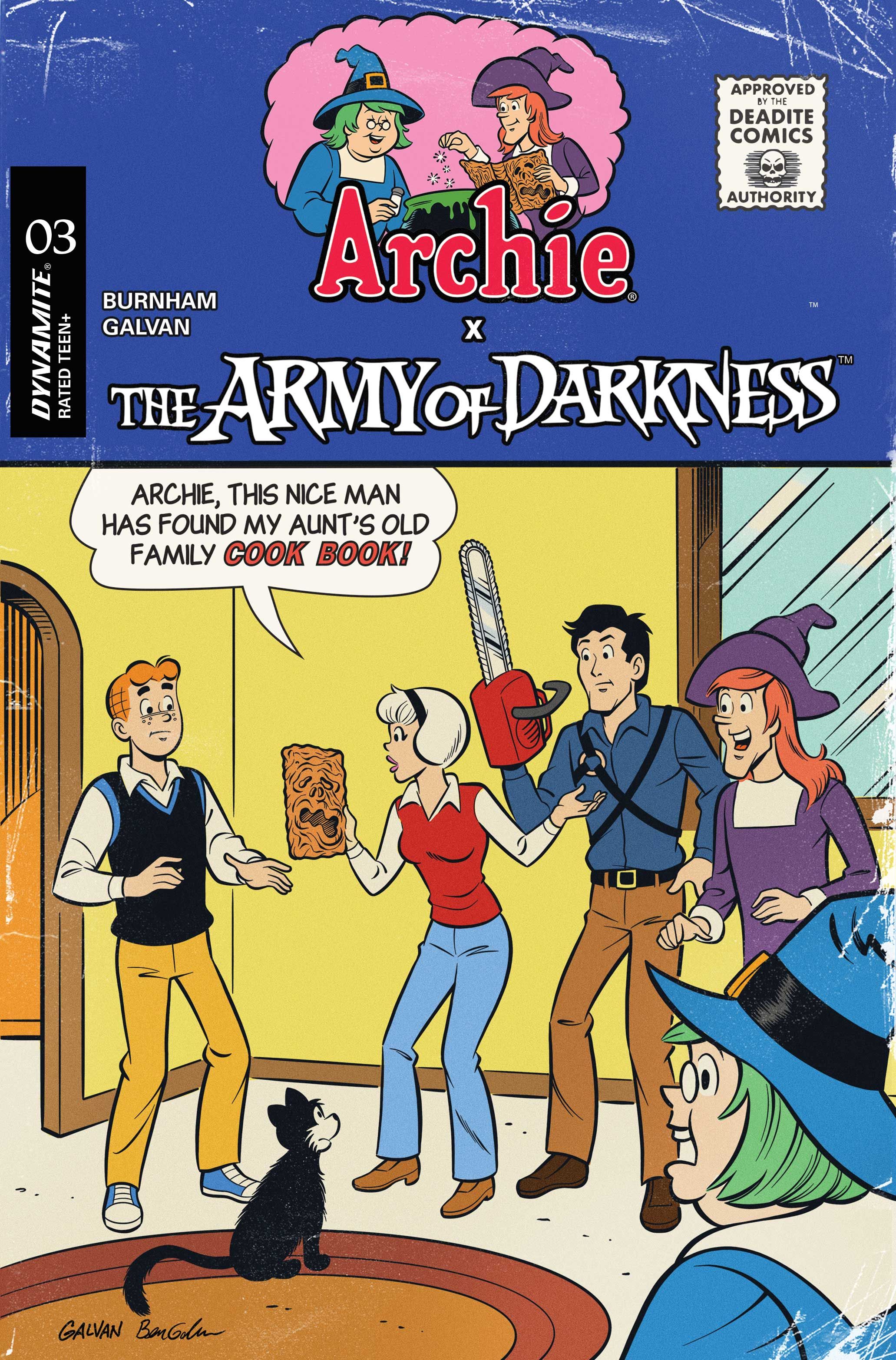 Archie X Army Of Darkness #3 (Cvr B Bill Galvan Variant) Comic