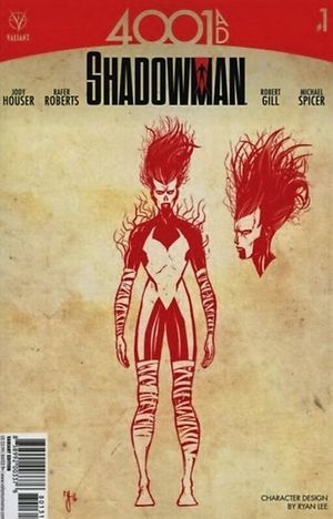4001 A.D.: Shadowman #1 (10 Copy Cover Char Dsn Lee)