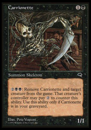 Carrionette (Tempest) Trading Card