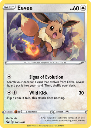 Eevee (SWSH042) - SWSH Black Star Promos