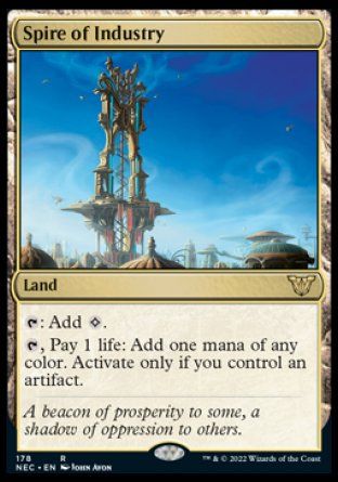 Spire of Industry (Kamigawa Neon Dynasty Commander Decks) Trading Card