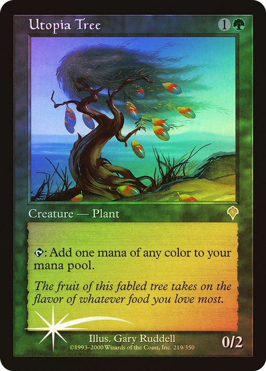 Utopia Tree (Invasion - Foil) Trading Card