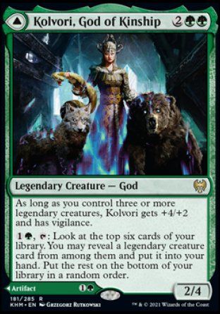 Kolvori, God of Kinship (Kaldheim) Trading Card