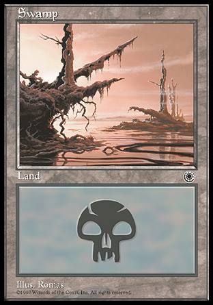 Swamp (Portal) Trading Card