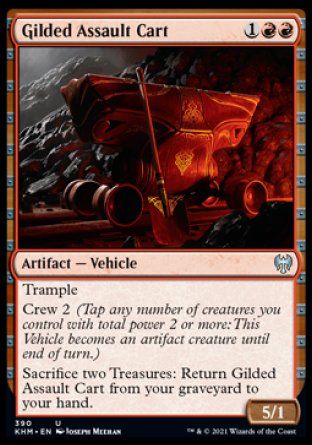 Gilded Assault Cart (Kaldheim) Trading Card