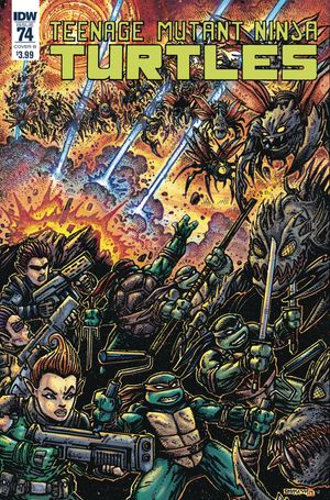 Teenage Mutant Ninja Turtles #74 (Cover B Eastman)