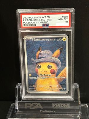 Pikachu with Grey Felt Hat (85/148) - Scarlet & Violet Black Star Promos