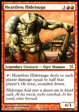 Heartless Hidetsugu (Betrayers of Kamigawa) Trading Card