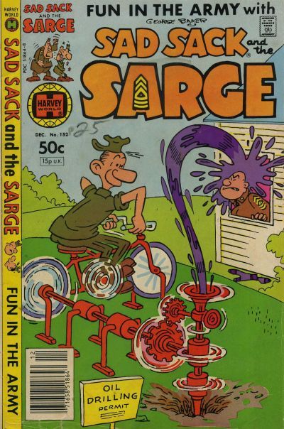 Sad Sack And The Sarge #152 Comic