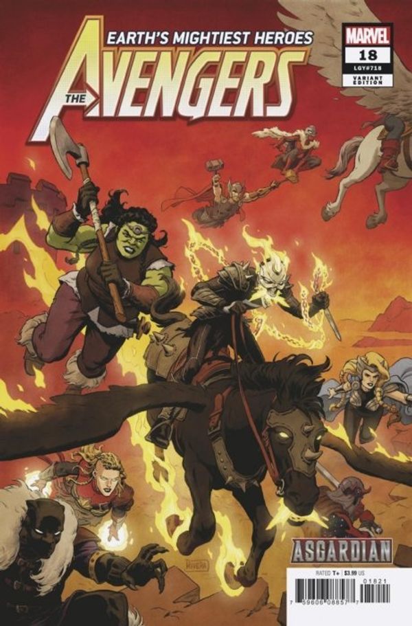Avengers #18 (Rivera Asgardian Variant)