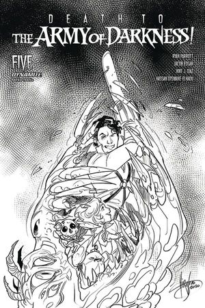 Death to the Army of Darkness #5 (10 Copy Andolfo B&w Cover)