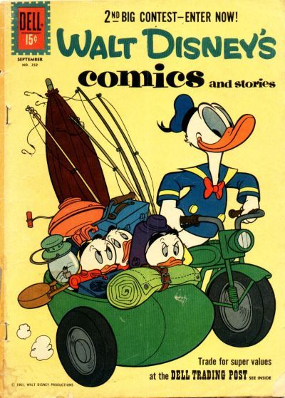 Walt Disney's Comics and Stories #252 Comic