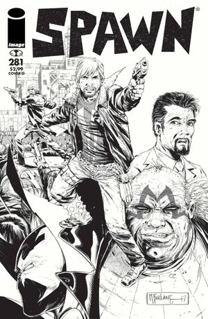Spawn #279 (Spawn Month Black & White Variant)