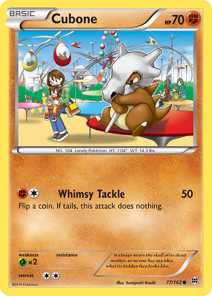 Cubone (77/162) - BREAKthrough Pokémon Card