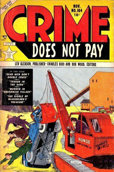 Crime Does Not Pay #104 Comic