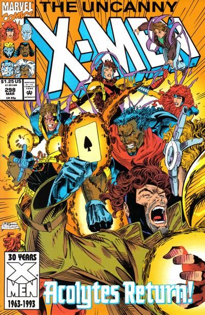 Uncanny X-Men #298 Comic