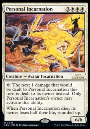 Personal Incarnation (Magic 30th Anniversary Edition) Trading Card