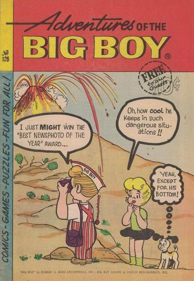 Adventures of Big Boy #128 [East] Comic
