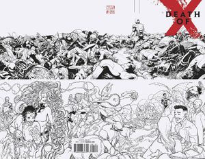 Death of X #1 (Kuder Sketch Variant)