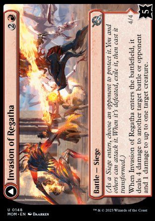 Invasion of Regatha (March of the Machine) Trading Card