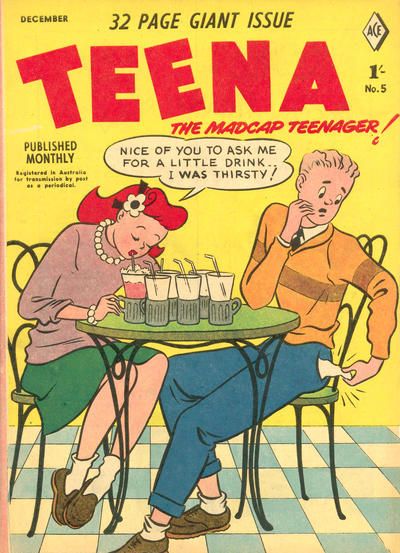 Teena the Madcap Teenager! #5 Comic