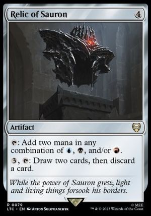 Relic of Sauron (The Lord of the Rings Commander Decks)