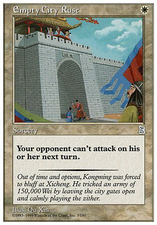 Empty City Ruse (Portal Three Kingdoms) Trading Card