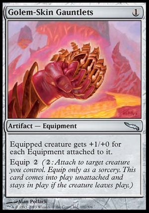 Golem-Skin Gauntlets (Mirrodin)