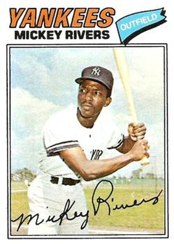 1977 Topps Mickey Rivers