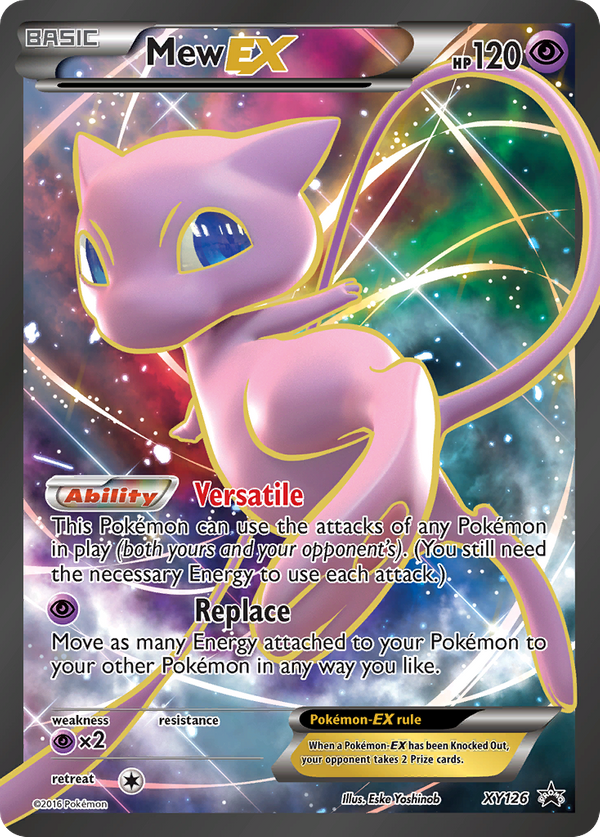 Mew EX (XY126) - XY Black Star Promos