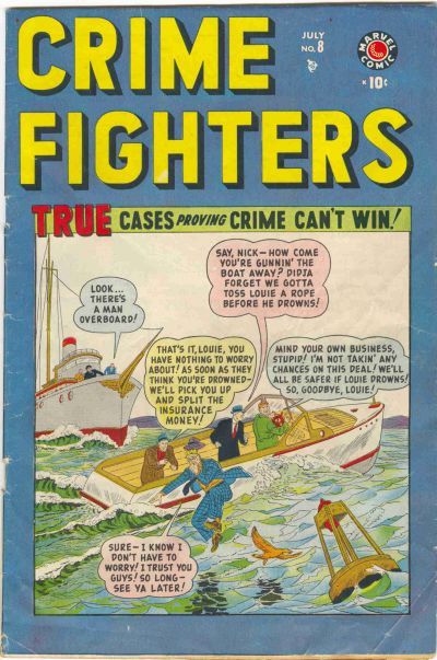Crime Fighters #8 Comic