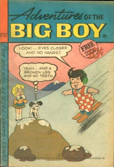 Adventures of Big Boy #107 [West] Comic